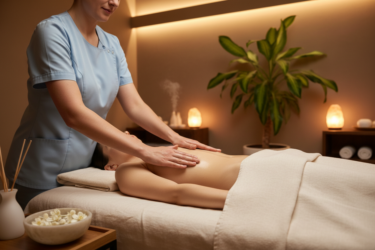 stomach massage
